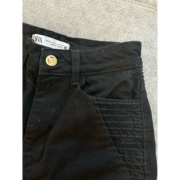 Zara Black Jeans Sz 0 - Picture 6 of 7